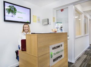 The Willow Centre reception