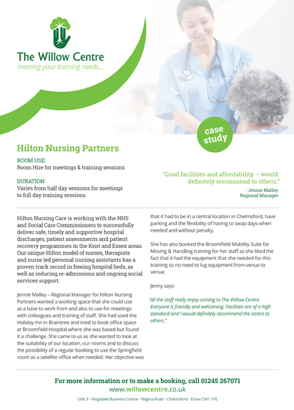 Hilton Nursing case study