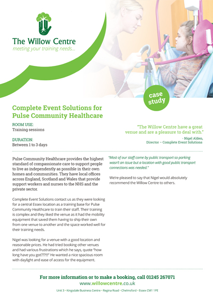 Pulse Community Healthcare case study
